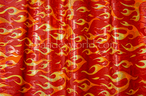 Pattern/Abstract Hologram (Red/Yellow/Orange)