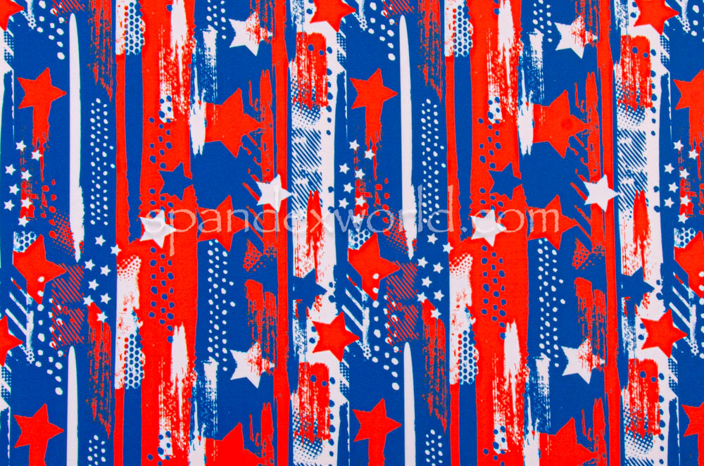  Stripes and Stars (Blue/Red/White)