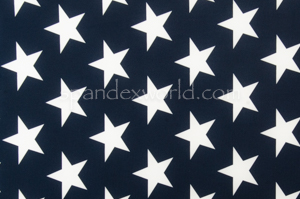 Printed Stars (Navyl/White)