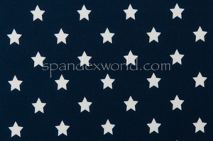 Printed Stars (Navy/White)
