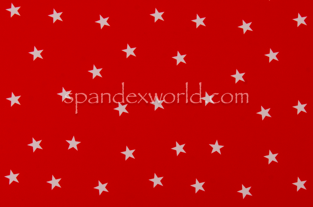 Printed Stars (Red/White)