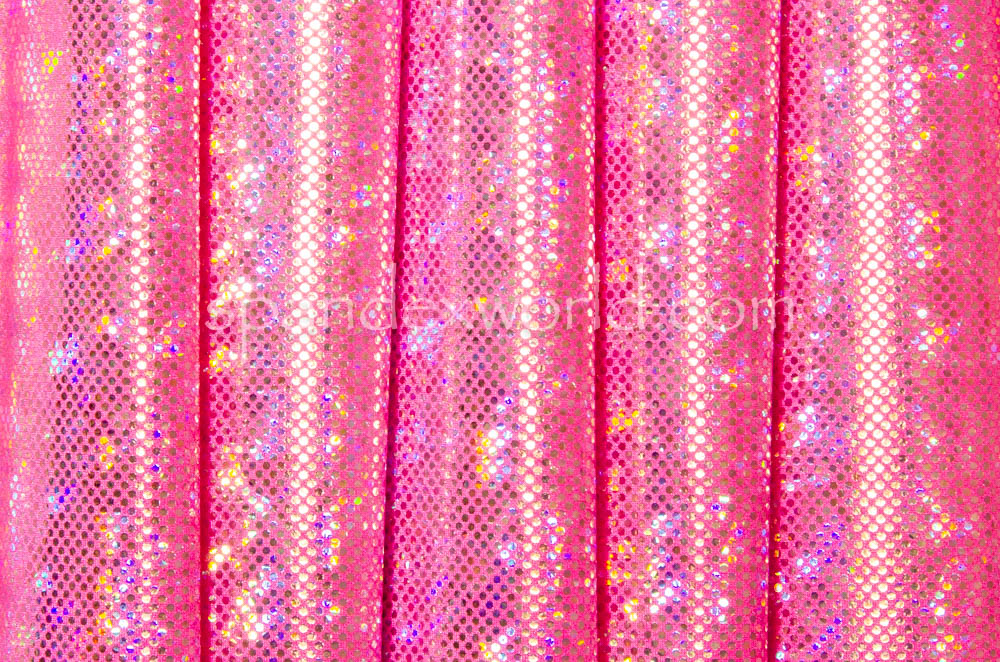 Shattered Glass Holograms (Hot Pink/Silver)