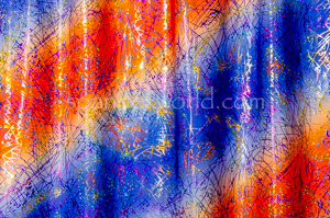 Pattern/Abstract Hologram (Royal/Orange/Multi)