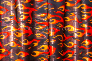 Pattern Abstract hologram (Black/Yellow/Red)