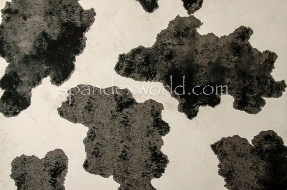 Animal Prints Spandex (White/Black/Ash)