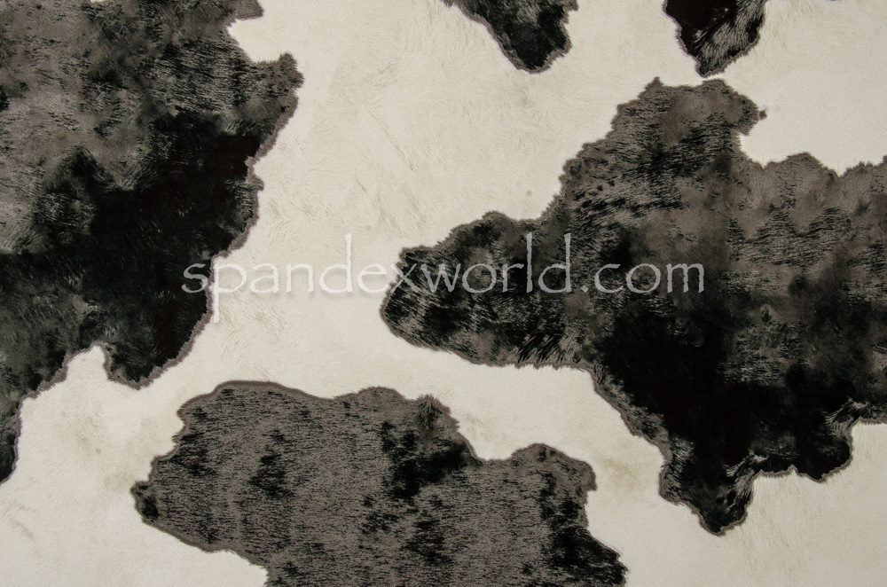 Animal Prints Spandex (White/Black/Ash)