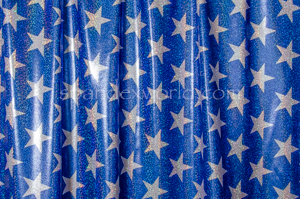 Pattern/Abstract Hologram (Blue/Silver)