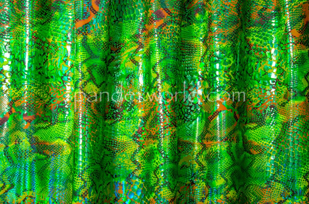 Snake Pattern Hologram (Kelly/Brown/Multi)