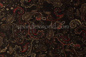 Printed Cotton Lycra® (Black/Brown/Red/Multi)