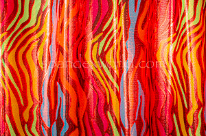 Animal Print Holograms (Red/Multi)