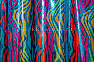 Animal Print Holograms (Royal/Multi)