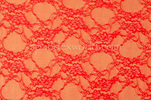 Stretch Lace (Coral)