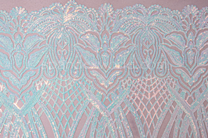 Stretch Sequins (White/White Pearl)