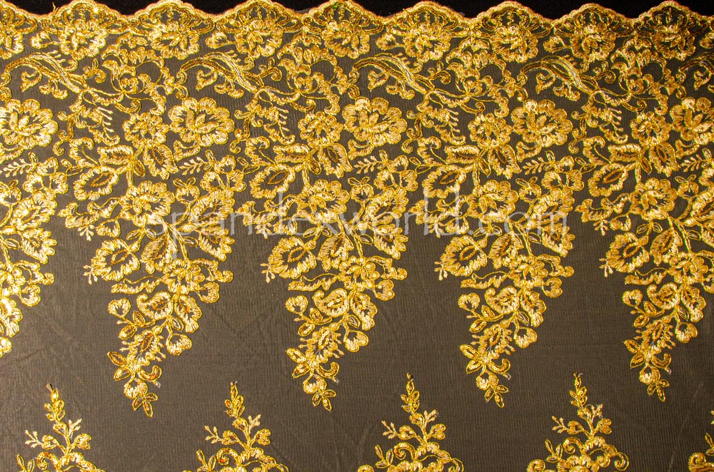 Non Stretch Sequins (Yellow/Gold)