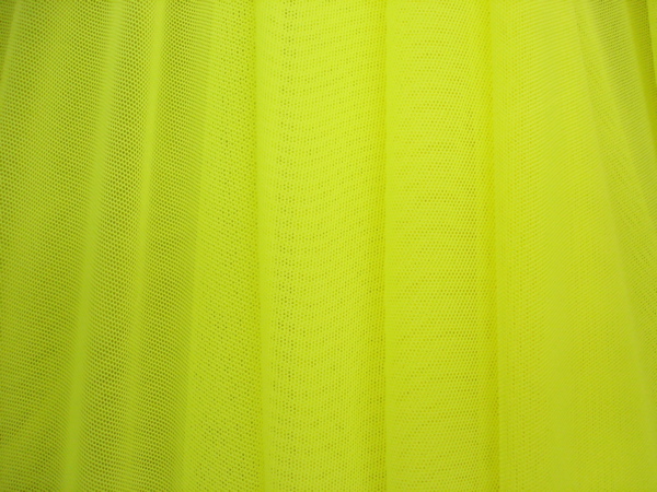 Stretch Solid Mesh (Neon Yellow)