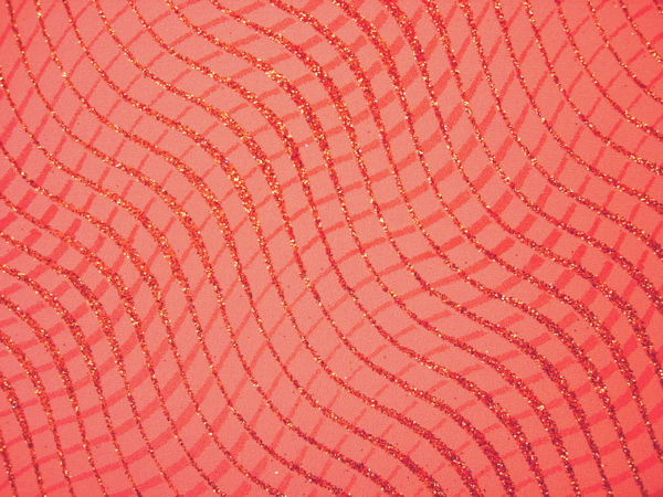 Glitter Slinky (peach/gold)