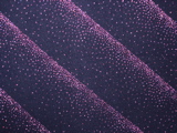 Stretch Metallic Denim (navy/purple)