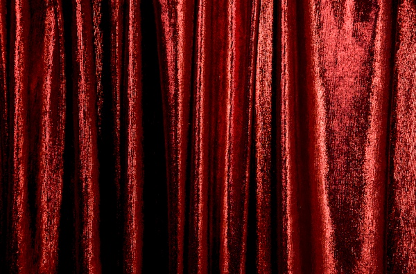 Metallic Slinky (black, red)