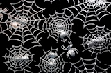 Stretch Metallic Mesh (Black/Silver)