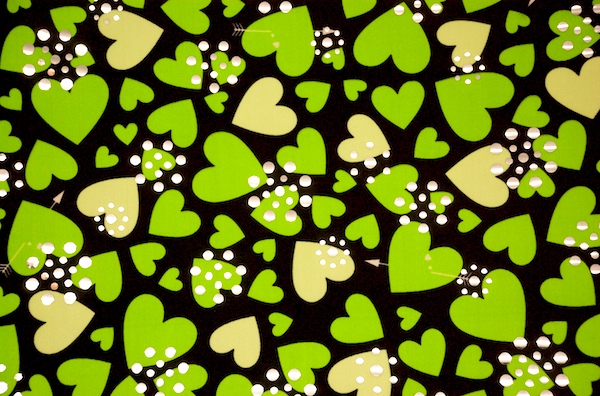 Pattern/Abstract Hologram (Black/Green/Silver)
