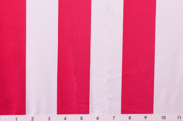 Printed Stripes (white/pink)