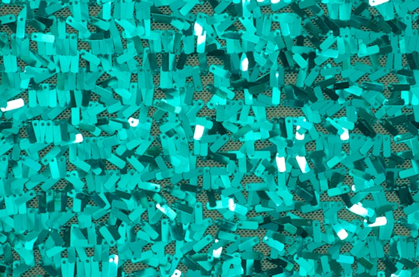 Stretch Sequins (Turquoise/Turquoise)