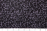 Animal Print Cotton Lycra&reg; (Black, Purple, Gray)