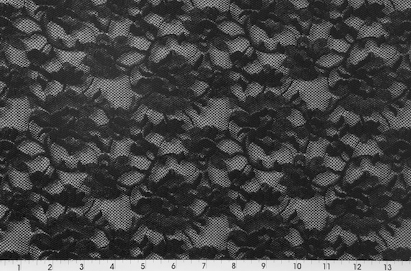 Stretch Lace (Black)