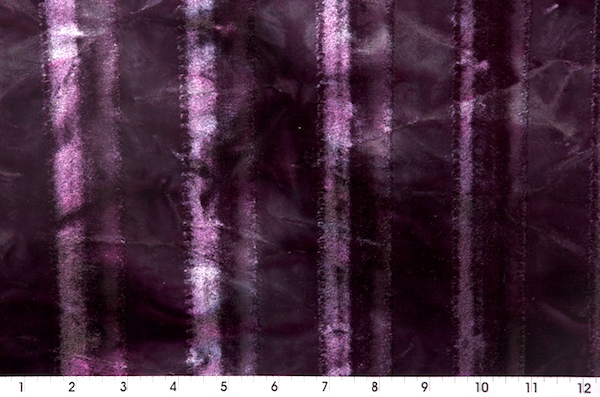 Tie Dye Stretch Velvet (Purple Multi)