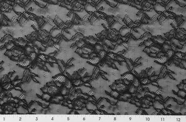 Stretch Lace (Black)