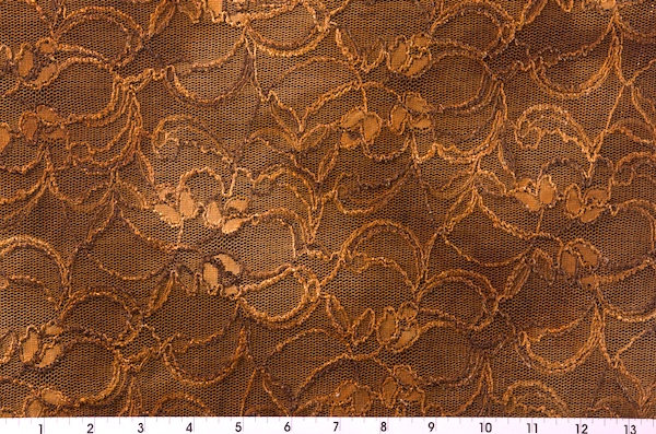 Stretch Lace (Gold/Gold)