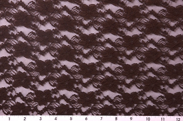 Stretch Lace (Brown)