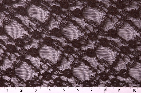 Stretch Lace (Brown)