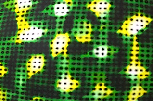 Printed Spandex (Green, Yellow, Black)