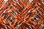 Printed Spandex (Orange, Black, Multi)