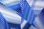 Printed Spandex (Blue, Black, White)