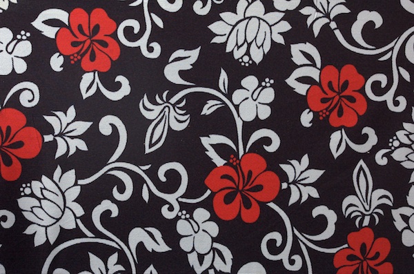 Printed Mesh (Black, White, Red)