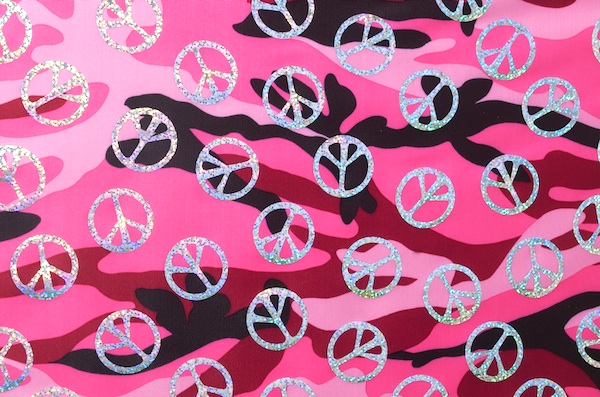 Pattern/Abstract Hologram (Pink, Black,Multi)