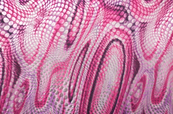 Pattern/Abstract Hologram (Pink, Black, Silver)