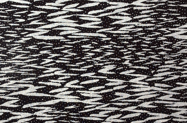 Glitter Slinky (Black, White, Silver)