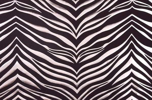 Animal Print Hologram (Black, Silver)