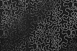 Sheer Glitter/Pattern (Black/Silver)
