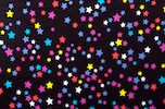 Printed Stars (Black, Blue, Red, Multi)