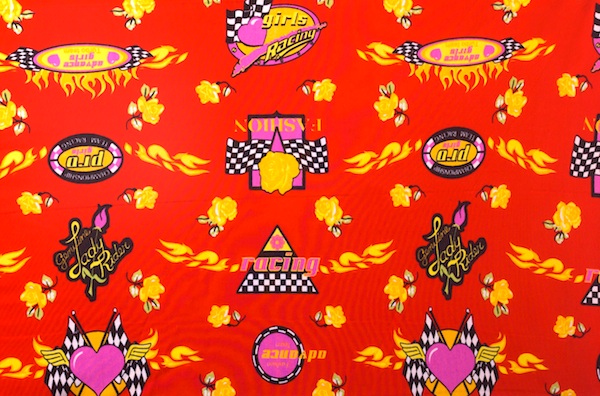 Printed Spandex (Red, Yellow, Hot Pink, Multi)