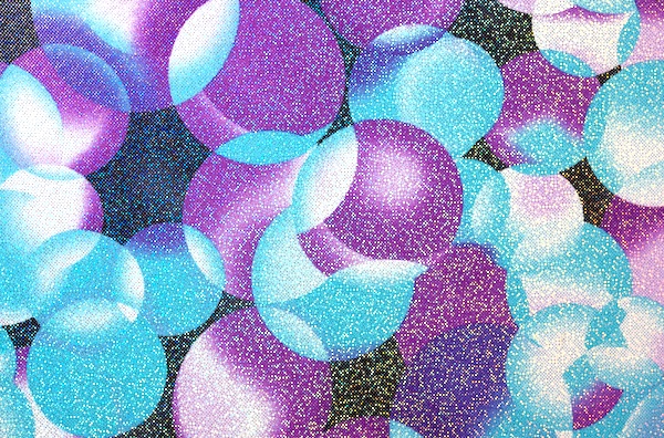 Pattern/Abstract Hologram (Black/Purple)