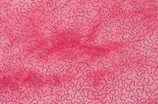 Sheer Glitter/Pattern (Pink tie dye)