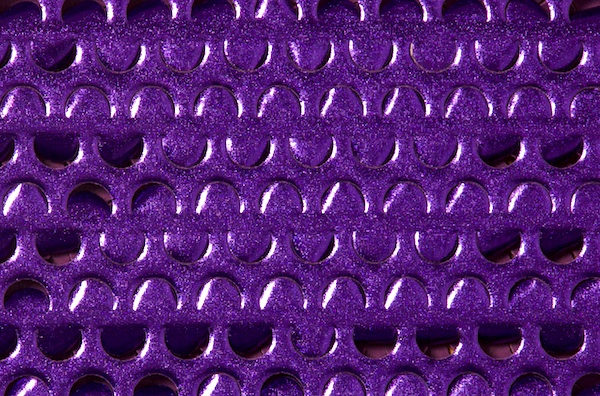 Metallic Pattern Spandex (Purple)