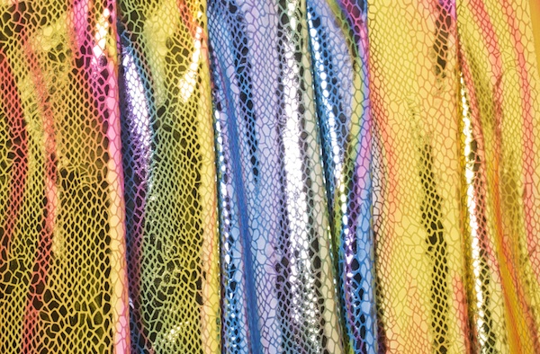 Pattern/Abstract Hologram (Blue, Yellow, Pink, Multi)