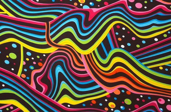 Printed Spandex (Black, Yellow, Green, Multi)