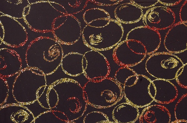 Glitter Slinky (Black/Multi)